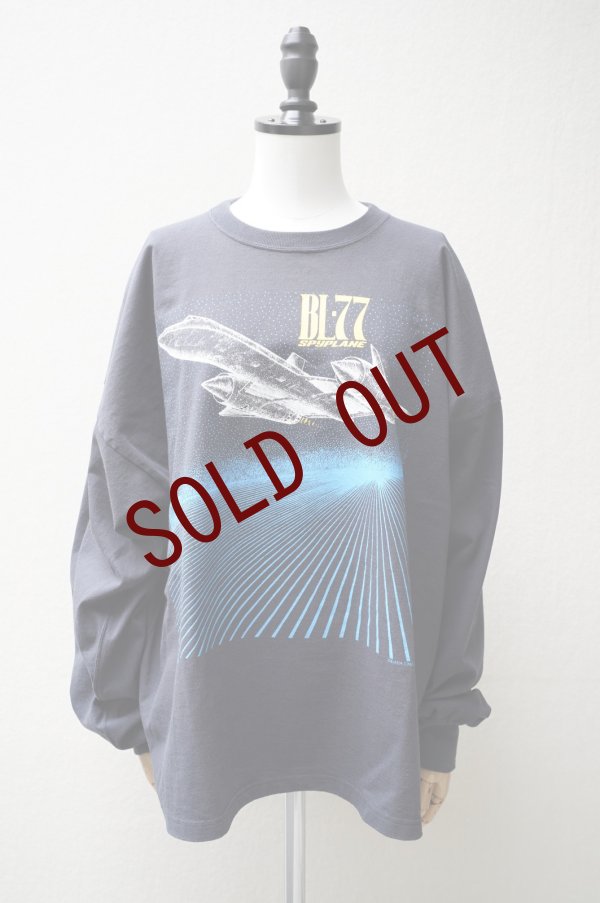 画像1: Oblada　 SPACE LONG TEE　 col.NAVY (1)