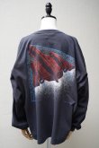 画像7: Oblada　 SPACE LONG TEE　 col.NAVY (7)