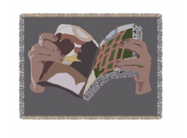 画像1: BLESS N°77　 BOOK -III- PIN BLANKET　 col.colourmix (1)