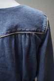 画像6: TANAKA　 WESTERN BLOUSE　 col.ASH BLEACH (6)