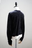 画像6: Oblada　 VELOR CARDIGAN　 col.BLACK (6)