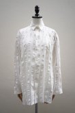 画像4: toogood　 THE DRAUGHTSMAN SHIRT - DASH PRINT VOILE　 col.CHALK (4)