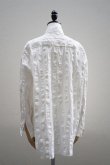 画像6: toogood　 THE DRAUGHTSMAN SHIRT - DASH PRINT VOILE　 col.CHALK (6)
