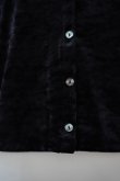 画像4: Oblada　 VELOR CARDIGAN　 col.BLACK (4)