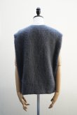 画像3: BOWTE　 UK FABRIC MOHAIR "WAY FRONT VEST　 col.CARBON (3)