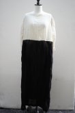 画像2: daniela gregis   abito dress lunedi stretto  cream / black (2)