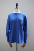 画像1: eleven 2nd　 Plain Cotton Jersey Long T-shirt　 col. Ink Blue (1)