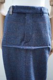 画像2: MARINA YEE　 Billie - Deconstruction Long Trousers Skirt　 col.Blue/Rusty (2)