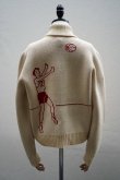 画像8: BODE　 HOOP CARDIGAN　 col.CREAM RED (8)