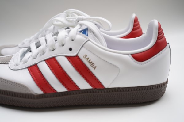 画像1: adidas　 SAMBA OG　 col.CLOUD WHITE /  BETTER SCARLET  / SUPPLIER COLOR (1)