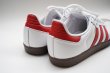 画像4: adidas　 SAMBA OG　 col.CLOUD WHITE /  BETTER SCARLET  / SUPPLIER COLOR (4)