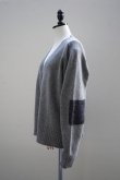 画像1: eleven 2nd   Elbow Patch Cardigan  col.Grey (1)