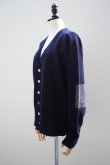 画像3: eleven 2nd   Elbow Patch Cardigan  col.Dk.Navy (3)