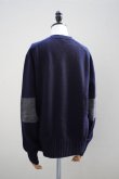 画像4: eleven 2nd   Elbow Patch Cardigan  col.Dk.Navy (4)