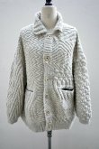 画像2: Isabella Stefanelli   Jack Flight Jkt Isaran - Opal　 Irish wool-hand knitted (2)