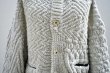 画像6: Isabella Stefanelli   Jack Flight Jkt Isaran - Opal　 Irish wool-hand knitted (6)