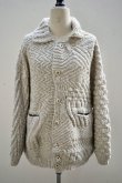 画像2: Isabella Stefanelli   Jack Flight Jkt Isaran - Marble　 Irish wool-hand knitted (2)