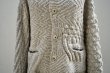 画像5: Isabella Stefanelli   Jack Flight Jkt Isaran - Marble　 Irish wool-hand knitted (5)