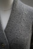 画像2: eleven 2nd　 Lettered Cardigan　 col.Grey (2)
