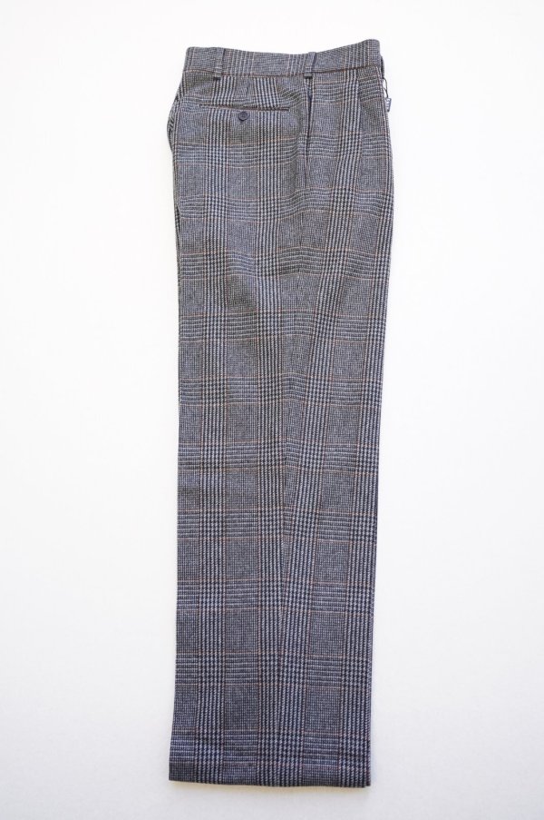 画像1: BERNARD ZINS　 H3　 col.GREY/BROWN GLEN CHECK (1)