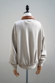 画像4: KYOU　 BROTHERS　 Leather Original Supima Aging Cotton Sweat　 col.BEIGE (4)