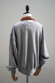 画像6: KYOU　 BROTHERS　 Leather Original Supima Aging Cotton Sweat　 col.MID GREY (6)