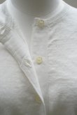 画像3: eleven 2nd   Fine Linen Button Cardigan  col.White (3)