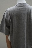 画像6: eleven 2nd   Plain Cotton jersey Mens T-shirt  col.Melange Grey (6)