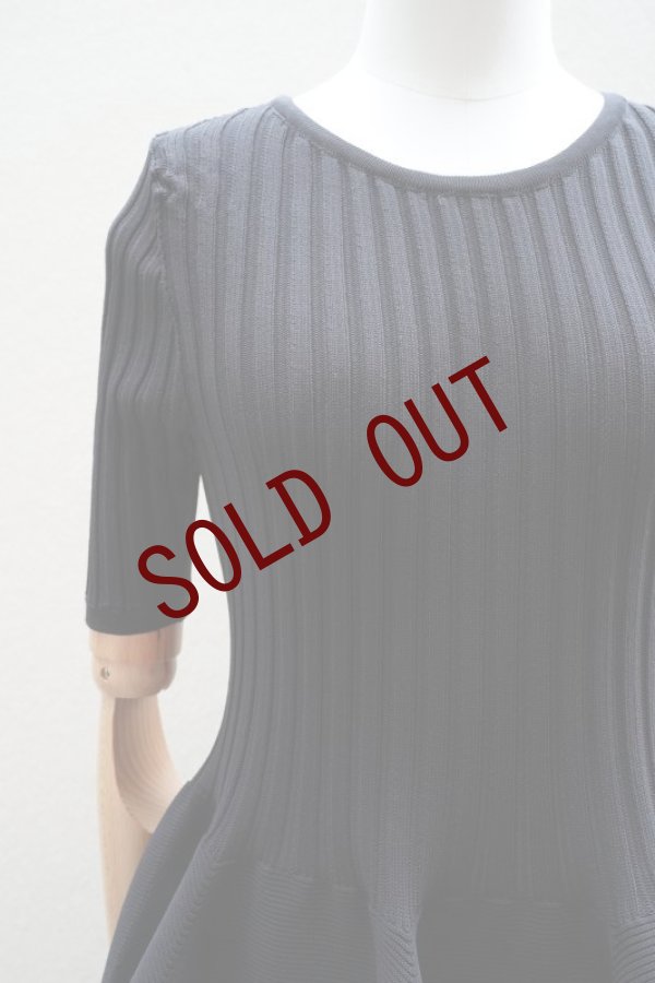 CFCL POTTERY SHORT SLEEVE DRESS col.BLACK - rollot