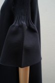 画像4: CFCL　 POTTERY SHORT BELL SLEEVE FLARE DRESS　 col.BLACK (4)