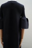 画像5: CFCL　 POTTERY SHORT BELL SLEEVE FLARE DRESS　 col.BLACK (5)