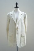 画像2:  AURALEE　 TROPICAL WOOL KID MOHAIR JACKET　 col. IVORY (2)