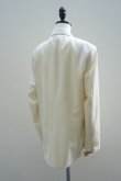 画像7:  AURALEE　 TROPICAL WOOL KID MOHAIR JACKET　 col. IVORY (7)