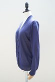 画像5: eleven 2nd　 Fine Linen Silk V-neck Cardigan　 col.Dk.purple (5)