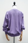 画像2:  AURALEE　 ELASTIC HIGH GAUGE SWEAT P/O　 col. PURPLE (2)