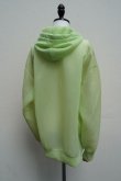 画像5:  AURALEE　 ELASTIC SHEER NYLON P/O PARKA　 col. LIME GREEN (5)