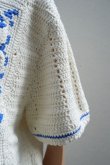 画像4: S.S.DALEY　 Crochet tile rugby shIrt　 col.Ecru/Navy (4)