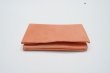 画像2: m.a+　 SMALL  WALLET　 W7-KAO1.2　 col. KANGEROO LEATHER TIGERLILY RED (2)