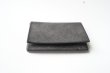 画像2: m.a+　 CARD  WALLET　 W5-CAO1.0　 col. CAMEL LEATHER COAL (2)