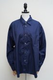 画像3: Sans limite　 ２本針ボックスレギュラー　WASHED　 col.NAVY (3)