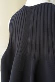 画像8: CFCL　 POTTERY SLEEVELESS BUST FLARE DRESS　 col.BLACK (8)