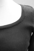 画像3: CFCL　 POTTERY GLITTER ROUNDNECK LONG SLEEVE DRESS　 col.BLACK-BLACK (3)