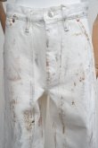 画像3: TANAKA　 WORK JEAN TROUSERS　 col.WHITE BUTTERFLY (3)