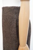 画像5:  AURALEE　 LAMA SHETLAND WOOL TWEED SKIRT 　 col. BROWN TWEED (5)