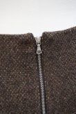 画像8:  AURALEE　 LAMA SHETLAND WOOL TWEED SKIRT 　 col. BROWN TWEED (8)