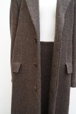 画像13:  AURALEE　 LAMA SHETLAND WOOL TWEED SKIRT 　 col. BROWN TWEED (13)