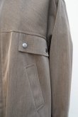 画像3:  AURALEE　 WOOL CAVARLY TWILL LAMINATE HUNTING BLOUSON 　 col. OLIVE BROWN (3)