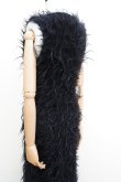 画像9: KAKAN　 SWAN FUR DRESS 　 col. BLACK (9)