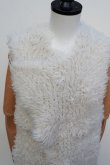 画像5: KAKAN　 SWAN FUR VEST 　 col. WHITE (5)