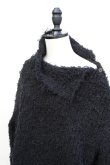 画像9: KAKAN　 HIGHNECK FUR PULLOVER 　 col. BLACK (9)